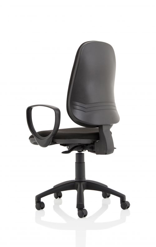 Eclipse Plus XL Chair Black Loop Arms KC0032