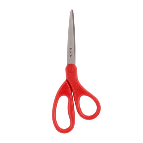 Scotch Universal Scissors Red, 1 per Pack, 18 cm