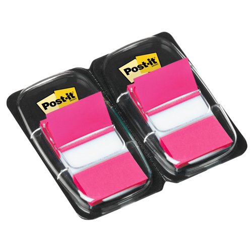 Post-it Index Tabs Dispenser with Pink Tabs (2 Pack) 680-BP2EU – Page Markers | 3M | Buywise Group | Workplace Supplies, Office Furniture & Workwear