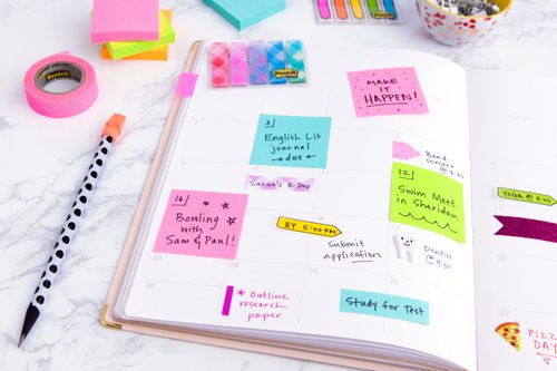 Post-it Note Cube 76x76mm 450 Sheets Pastel Pink 2028P - 7100172384  32533TT