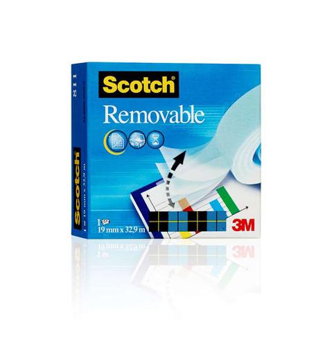Scotch Removable Magic Tape 811 19mmx33m 8111933