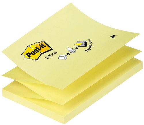 邮政Z NOTES 76x127mm金丝雀黄色（12包）R350Y