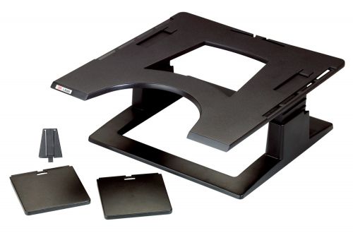 3M Notebook Riser Ergonomic Black Ref LX500 300202 Buy online at Office 5Star or contact us Tel 01594 810081 for assistance