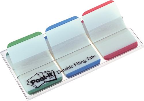 Post-it Strong Index Coloured Tips Red/Green/Blue (Pack of 66) 686L-GBR Page Markers 3M31551