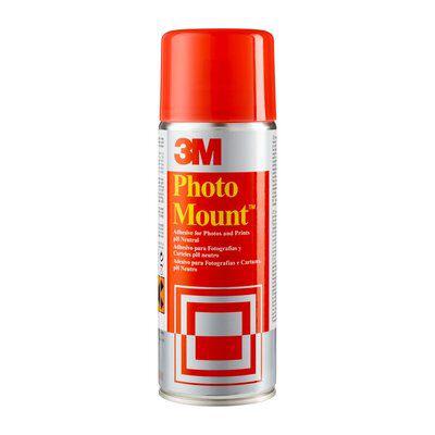 3M PhotoMount Spray High Strength Adhesive 400ml PHMOUNT Glues 3M50773