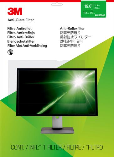 3M Frameless Anti-Glare Filter For Desktops 19in Standard 5:4 AG19.0