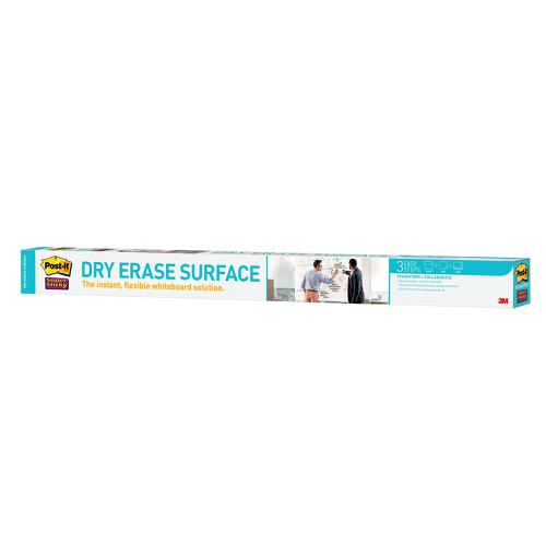 Post-it Super Sticky Dry Erase Film Roll 914x1219mm White DEF4X3-EU