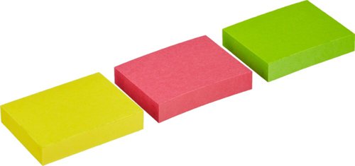 Post-It Notes 38X51mm 100 Sheet Pad Neon Assorted (Pack of 36) 6812