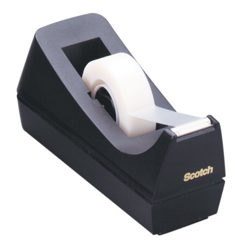 Scotch C38 Magic Tape Dispenser for 19mm Tapes Black 7000028837  38389MM