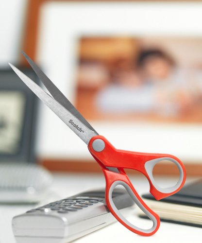 Scotch Comfort Scissors Red, 18 cm, 1/Pack