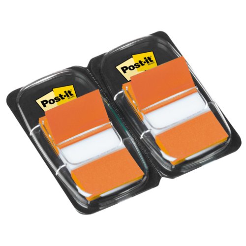 Post-it Index Tabs Dispenser with Orange Tabs (2 Pack) 680-O2EU – Page Markers | 3M | Buywise Group | Workplace Supplies, Office Furniture & Workwear