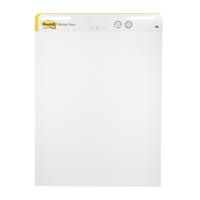 Post-it Pack of 2 Super Sticky Self Stick Meeting Chart 559, White, 30 Sheets/Pad, 63.5x76.2cm