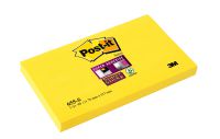 Post-it Super Sticky Notes 76x127mm 90 Sheets Ultra Yellow (Pack 12) 7000033893