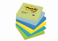 Post-it® Notes Beachside Colours 76x76mm 100Sheets Ref 7100259201 [Pack 6]