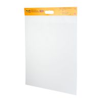 Post-it® Super Sticky Self Stick Wall Pad Meeting Chart 566, White, 58.4 cm x 50.8 cm, 20 Sheets/Pad, 2 Pads/Pack, 100% PEFC SGSCH-PEFC-COC-110078 + 8