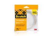 Scotch 508 Transparent Tape Easy to Tear 25mm x 50m (Pack 1) 7100213209