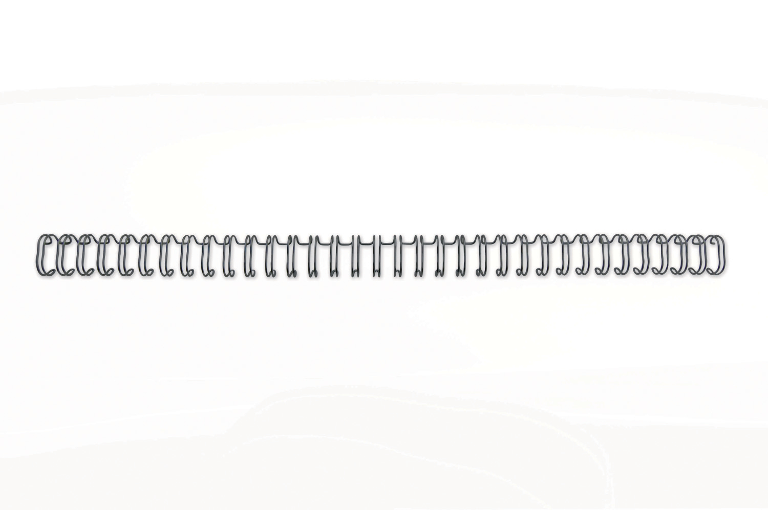 GBC WireBind Binding Wires, 14mm, 125 Sheet Capacity, A4, Black (Pack of 100)