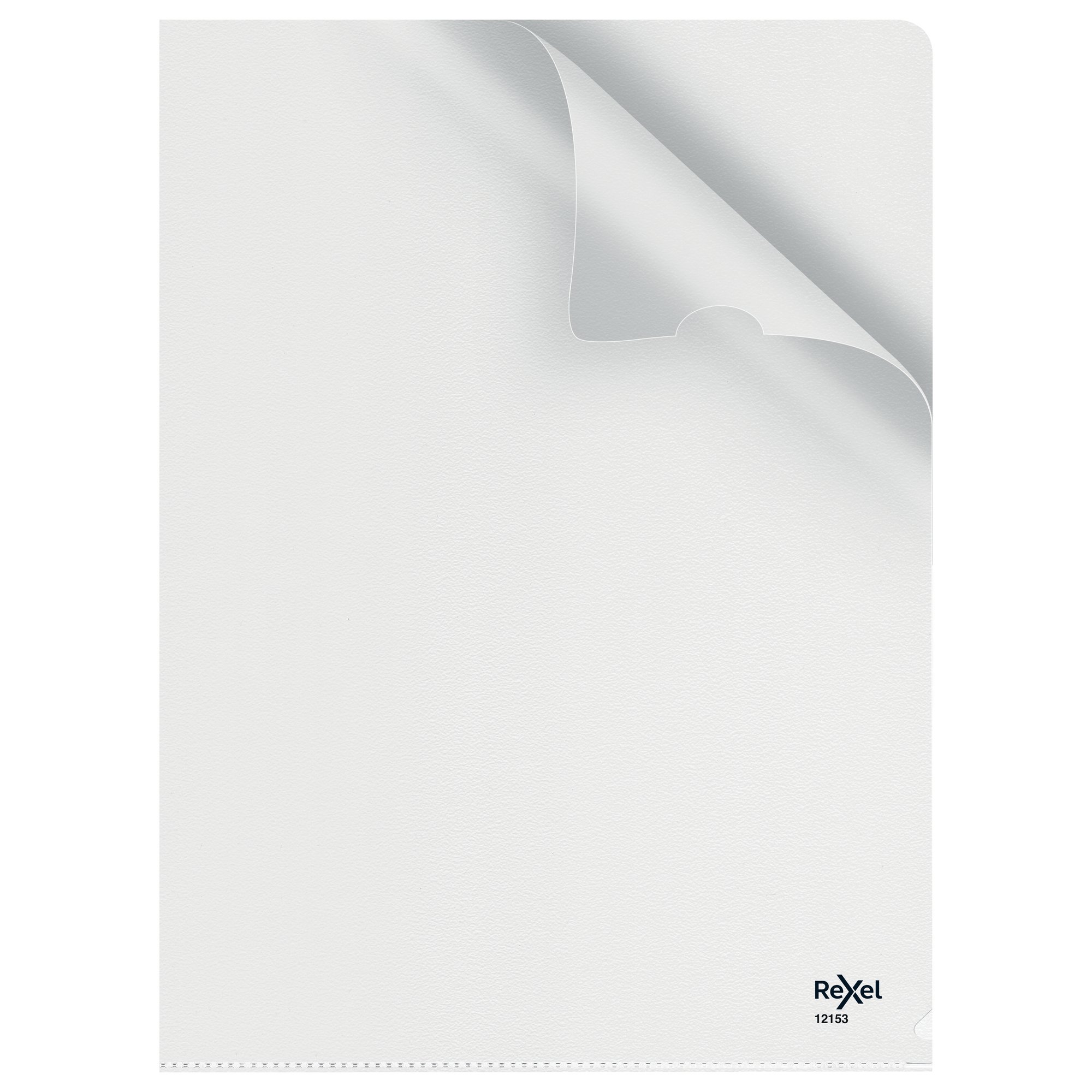 Rexel Nyrex™ Premium A4 Document Folder, Assorted Colours, Embossed, 100mic, Cut Flush, L-Folder, Pack of 25 - Outer carton of 4