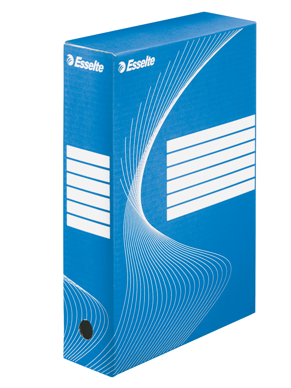 Esselte Standard Archiving Box, 80mm - Blue  - Outer carton of 25