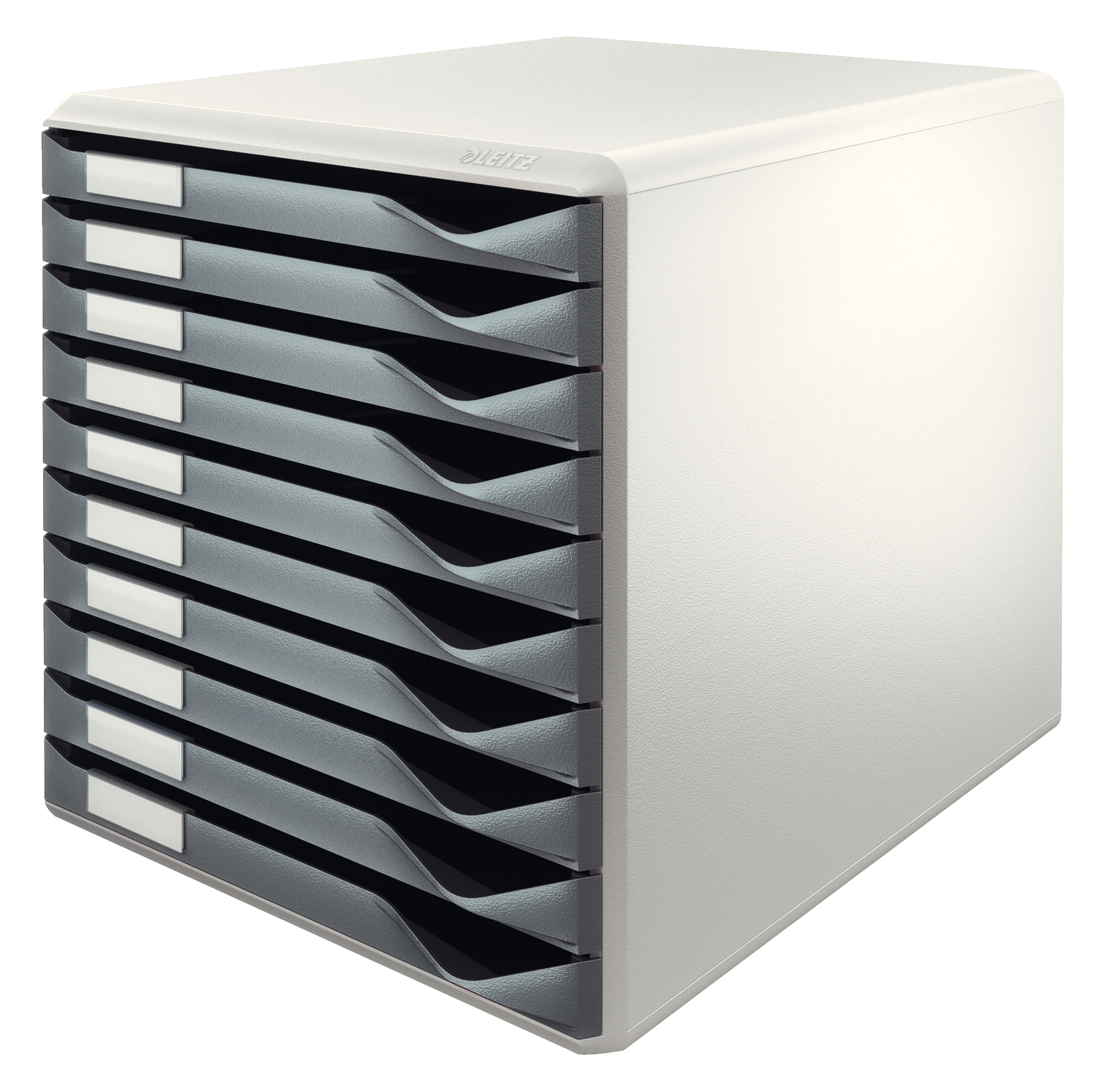 Leitz Form Set Filing Unit with 10 Drawers A4 Grey