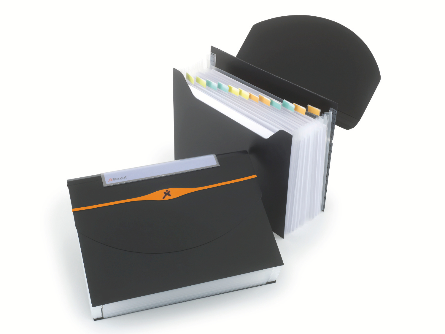 Rexel Optima Expander File 13 Part Black