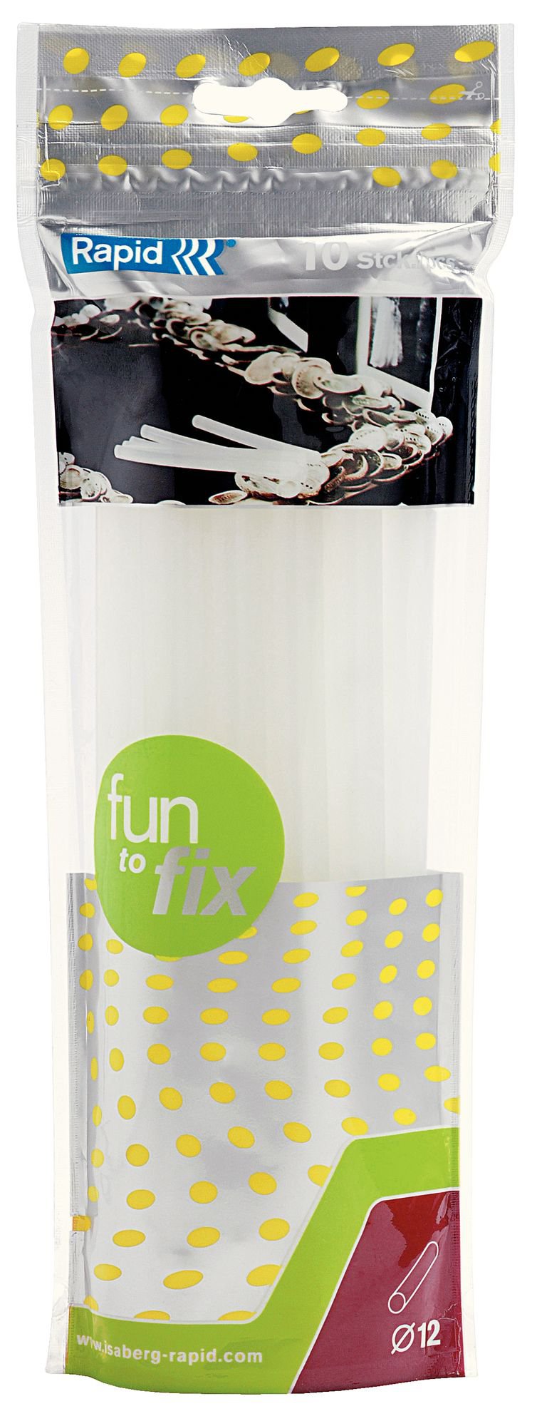 Rapid Fun to Fix 12 mm Glue Stick Multi-purpose