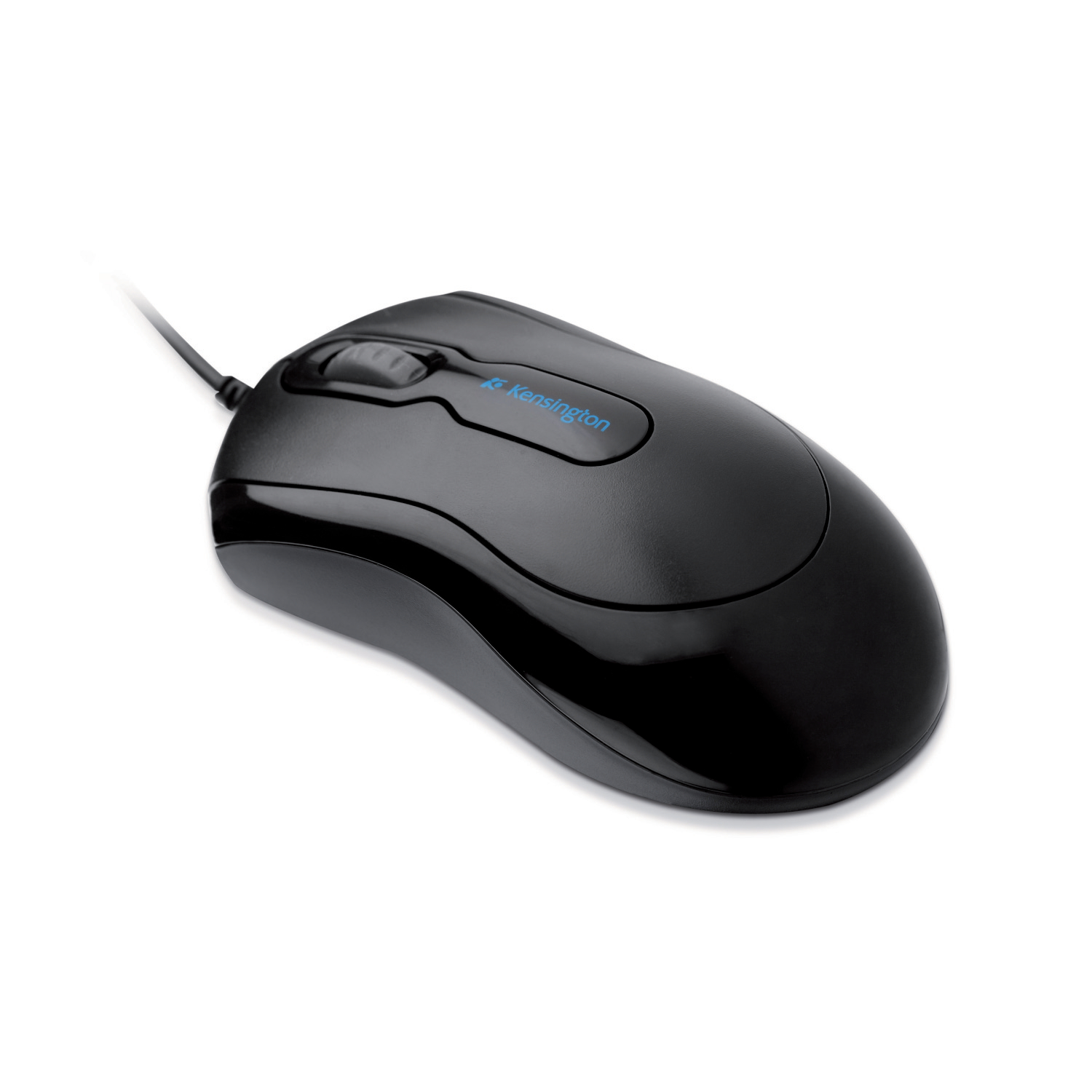 Kensington Wired USB 3.0 Mouse-In-A-Box, Wired Optical, Ambidextrous Design, Black 