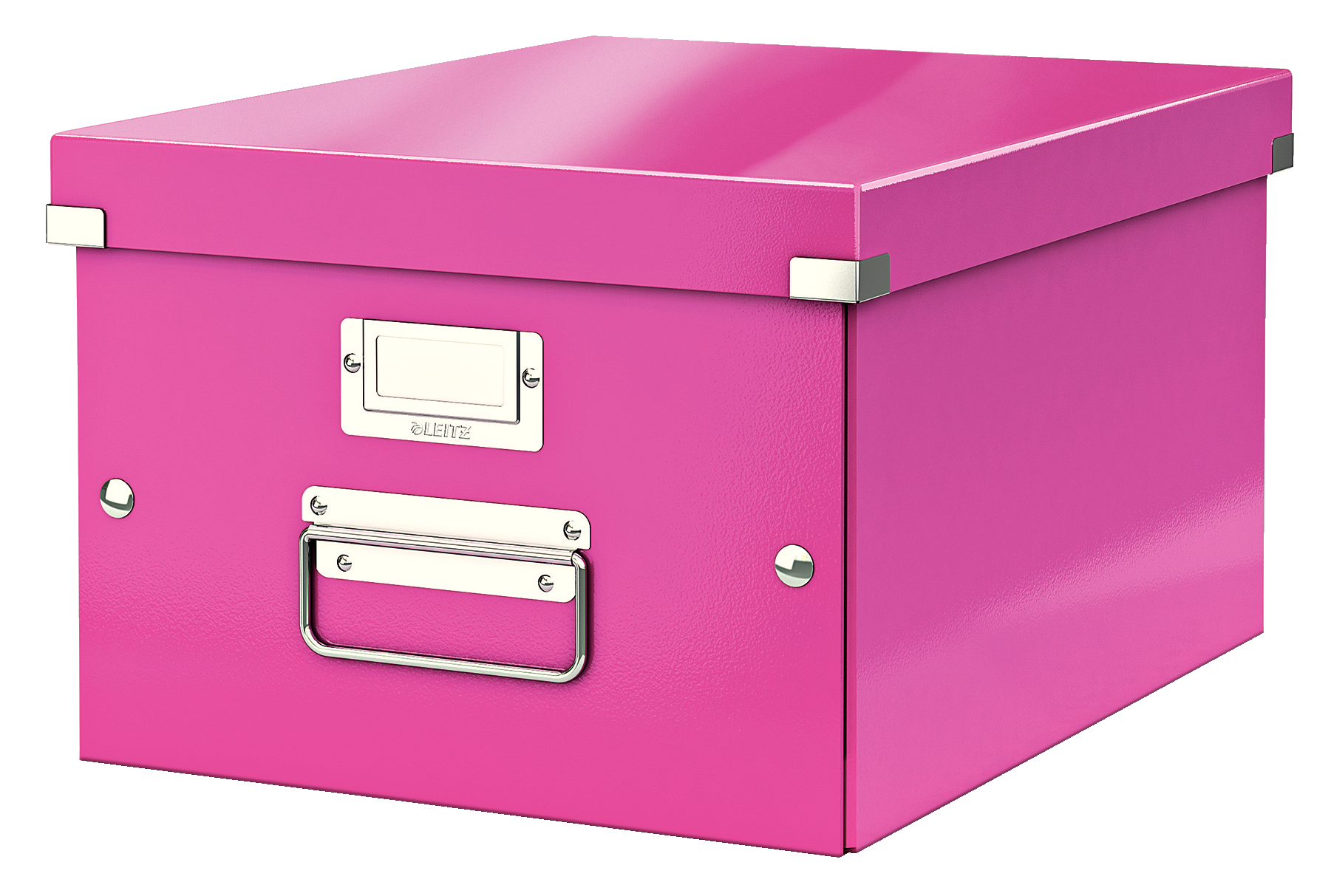 Leitz Click & Store A4 Storage Box, Medium, Pink