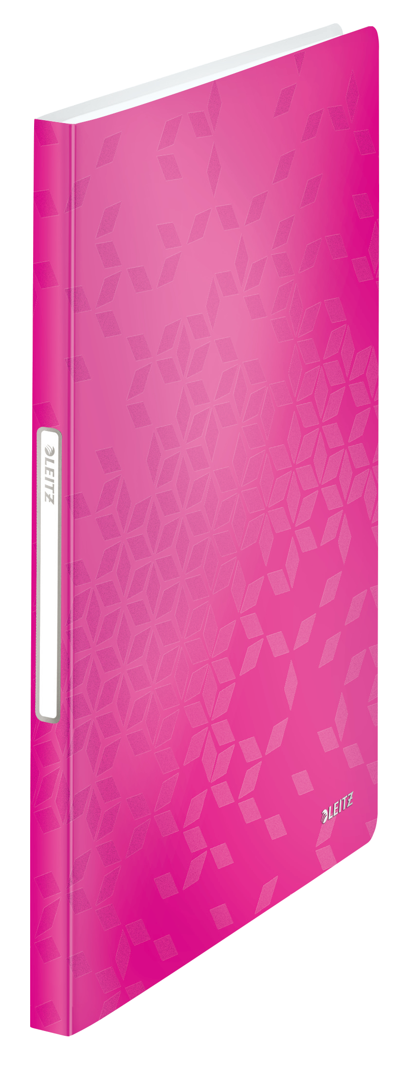 Leitz WOW Display Book Polypropylene. 40 pockets. 80 sheet capacity. A4. Pink - Outer carton of 10