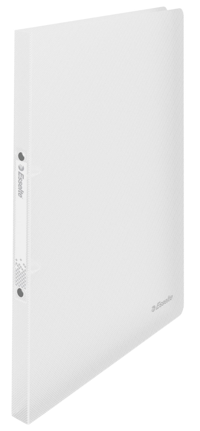 Esselte VIVIDA A4 1.6 cm Diameter Polypropylene Translucent Ring Binder - White - Outer carton of 10