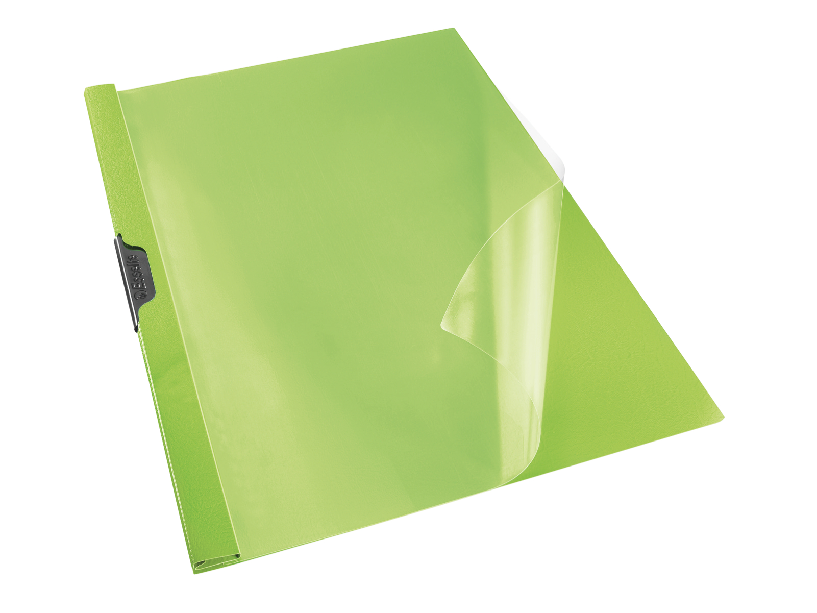 Esselte VIVIDA Clip File A4 3mm- Green - Outer carton of 25