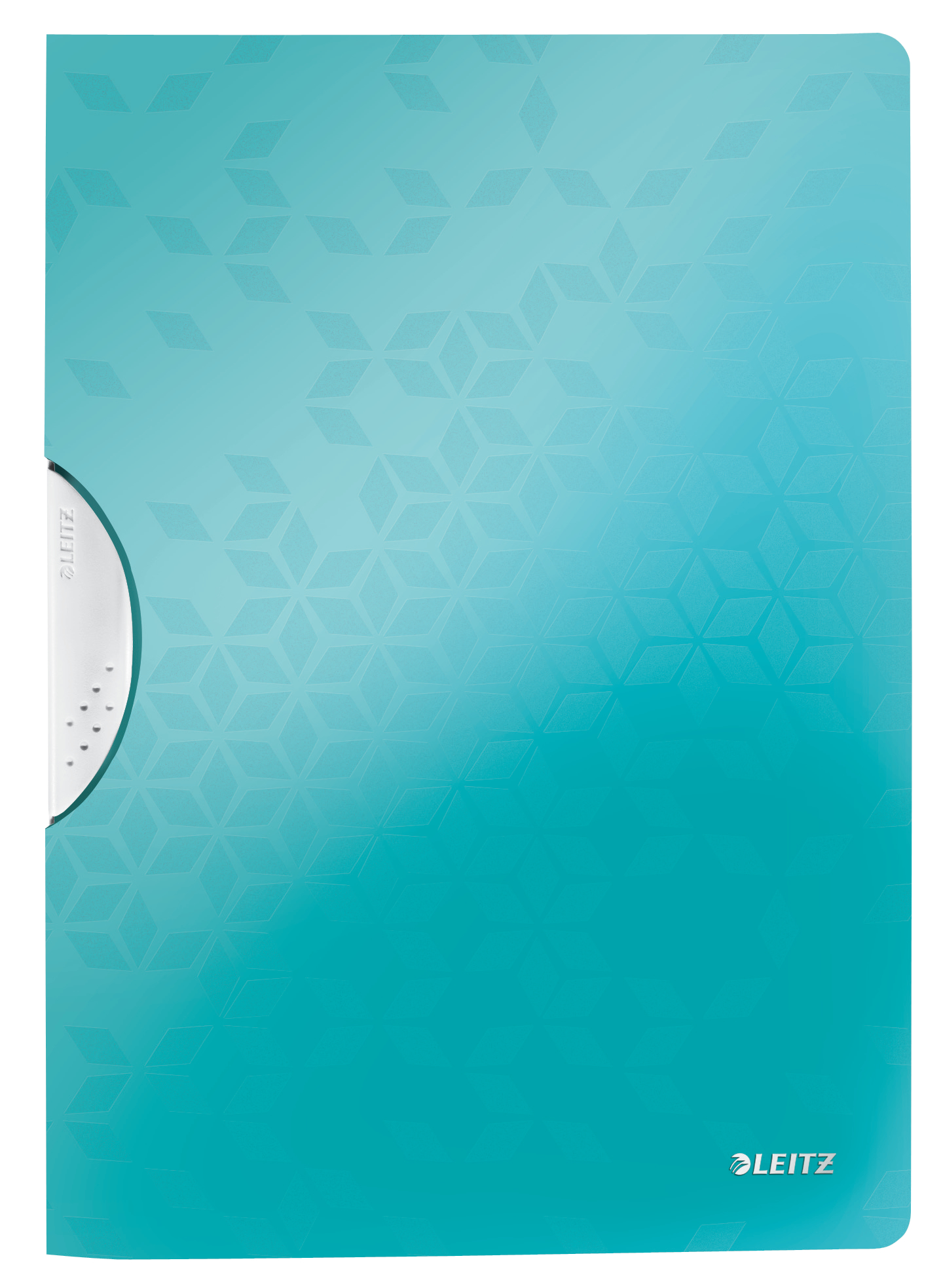 Leitz WOW Colorclip File A4 Polypropylene 30 Sheet Capacity Ice Blue - Outer carton of 10