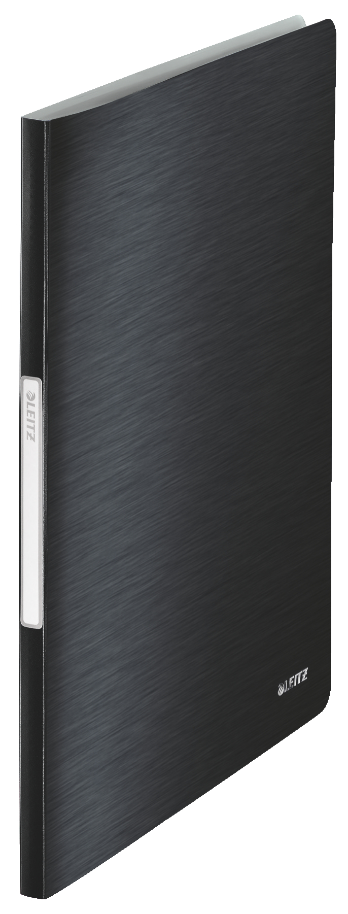Leitz Style Display Book. Polypropylene. 40 pockets. 80 sheet capacity. A4. Satin Black. - Outer carton of 10
