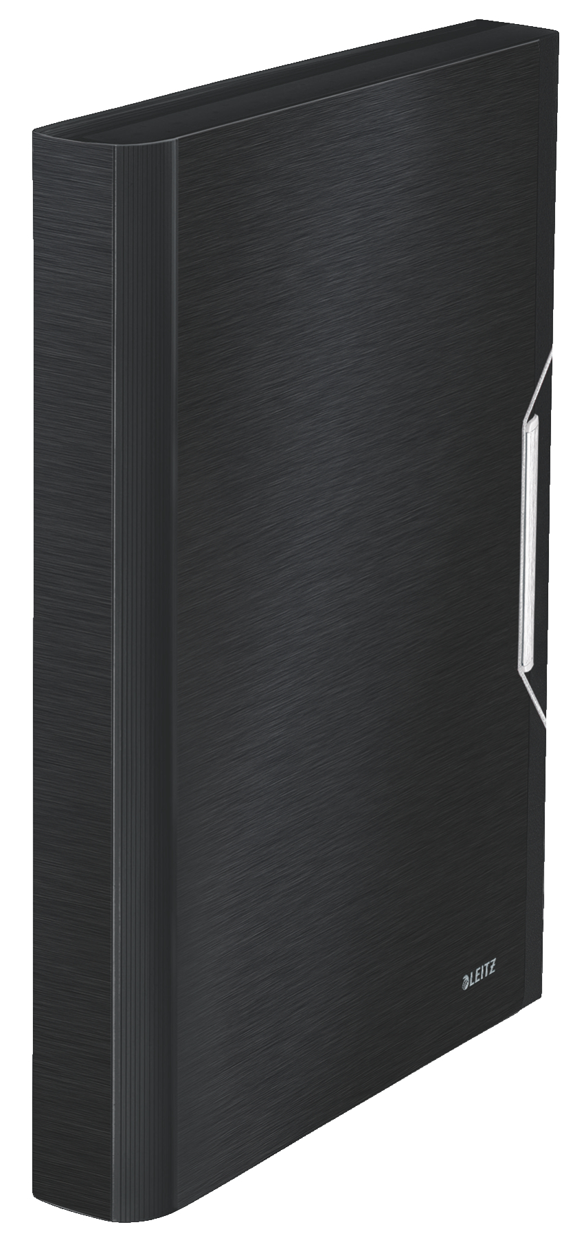 Leitz Style A4 Expanding File with 6 Compartments, Satin Black - Outer carton of 5