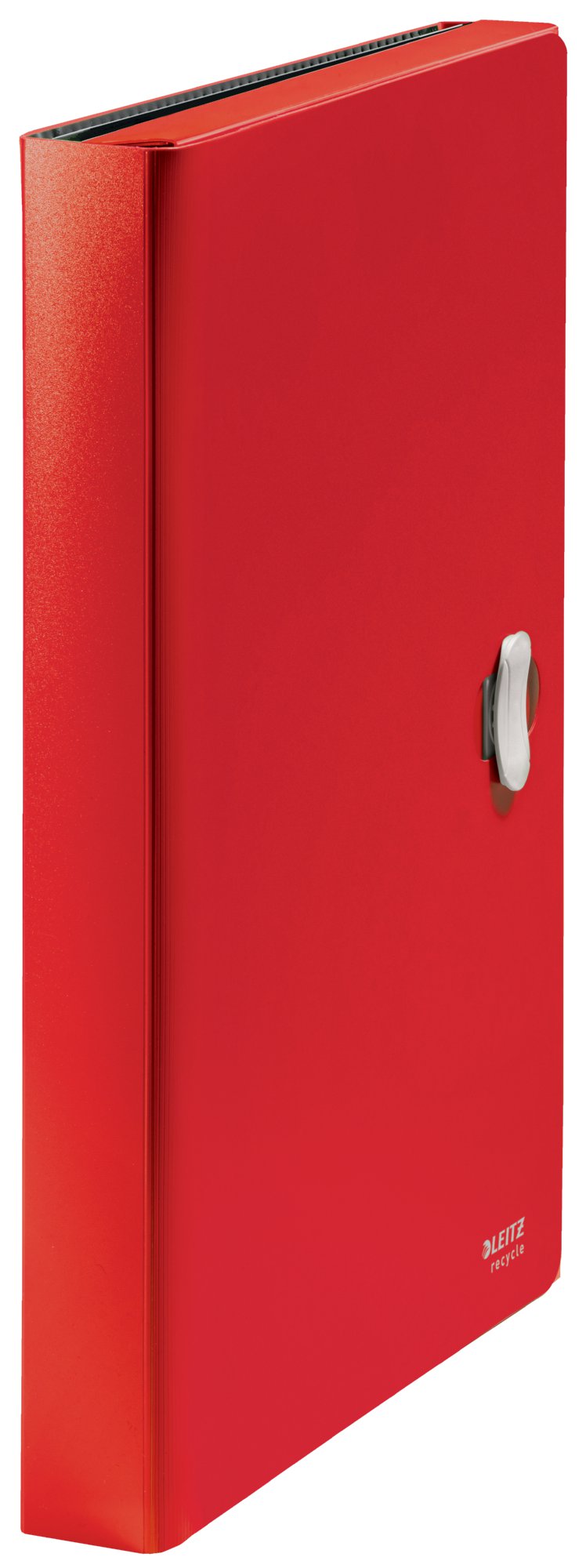 Leitz Recycle Expanding Concertina File, Red - Outer carton of 5