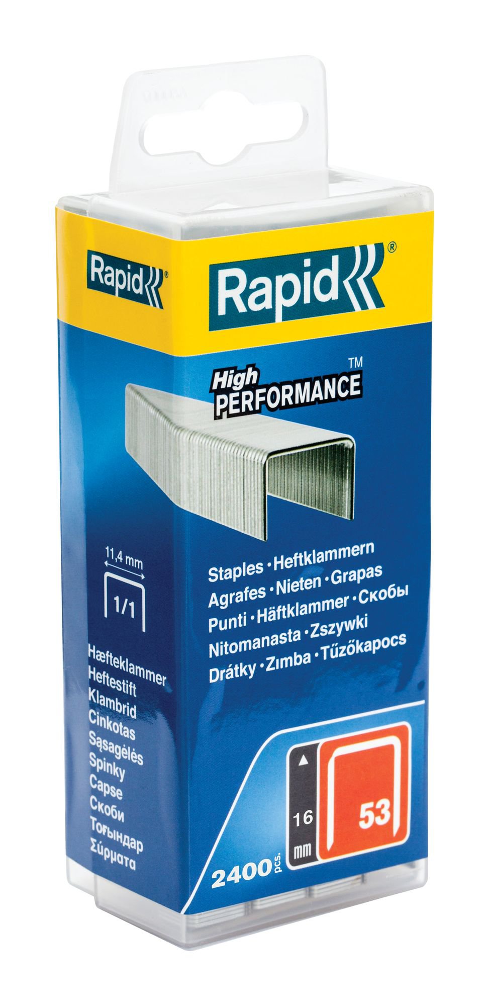 Rapid No. 53 Finewire staple 16 mm