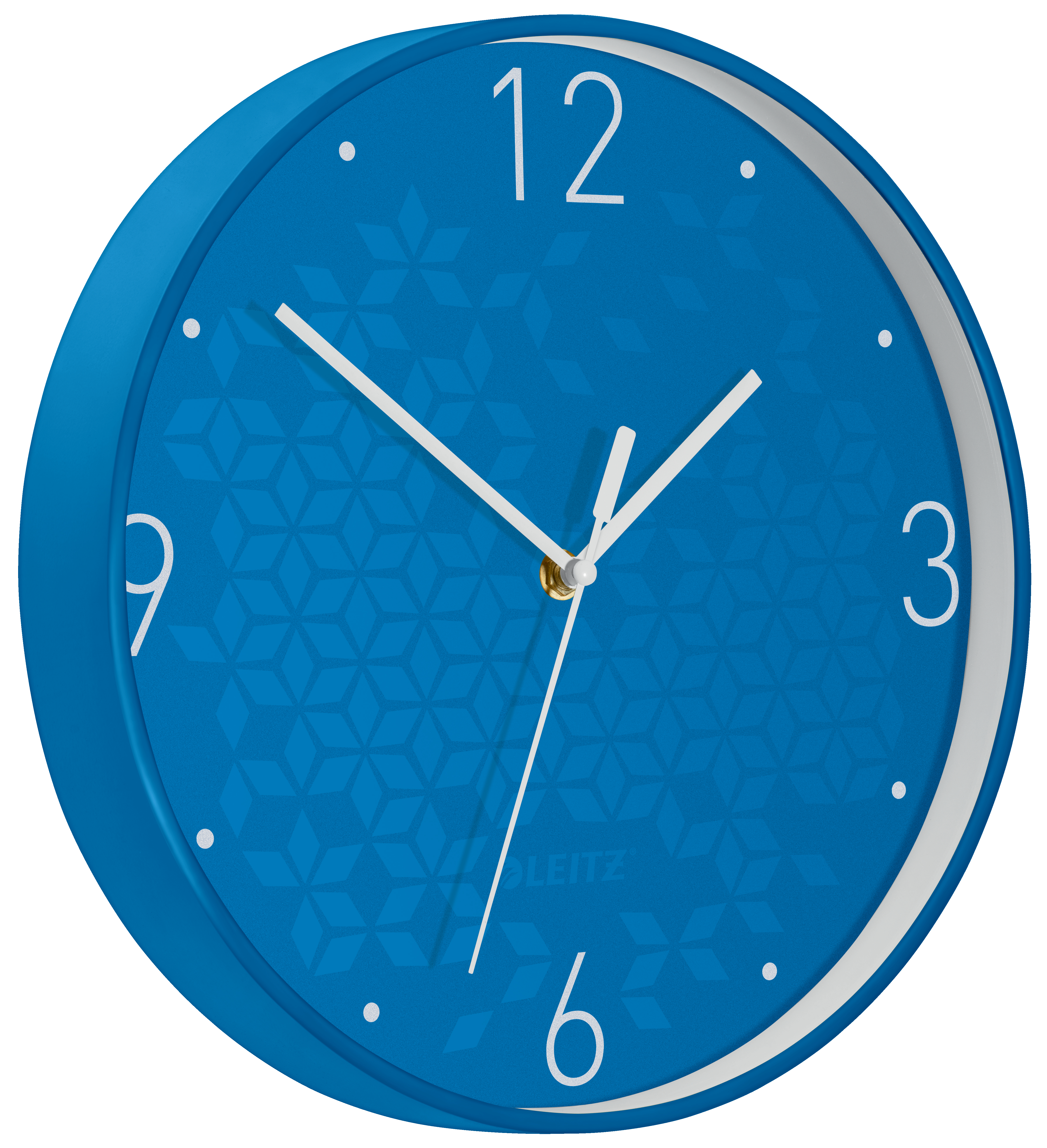 Leitz WOW Silent Wall Clock Blue
