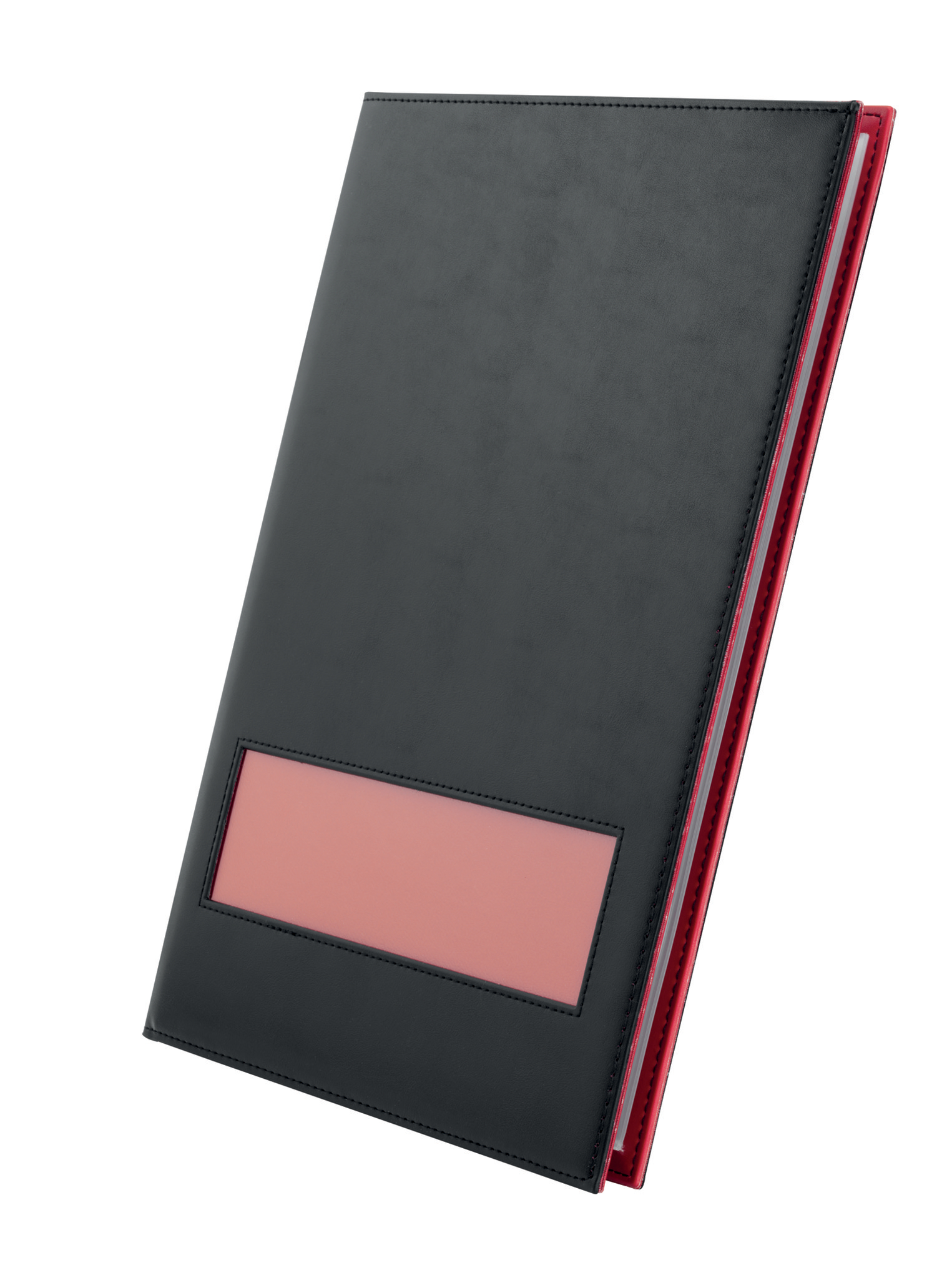 Rexel ProStyle OnView A4 Display Book with 40 Pockets Black/Pomegranate - Outer carton of 5