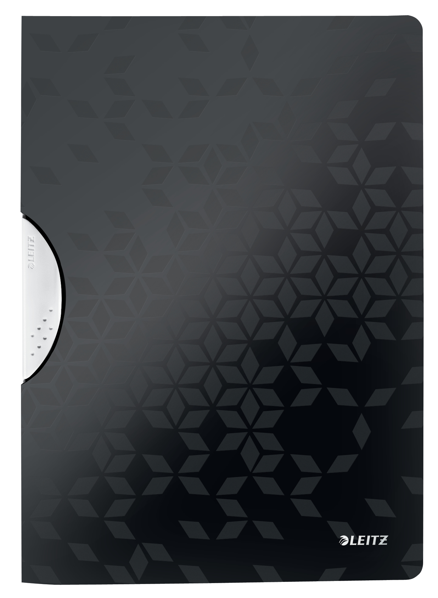 Leitz WOW ColorClip. Polypropylene. 30 sheet capacity. A4. Black - Outer carton of 10