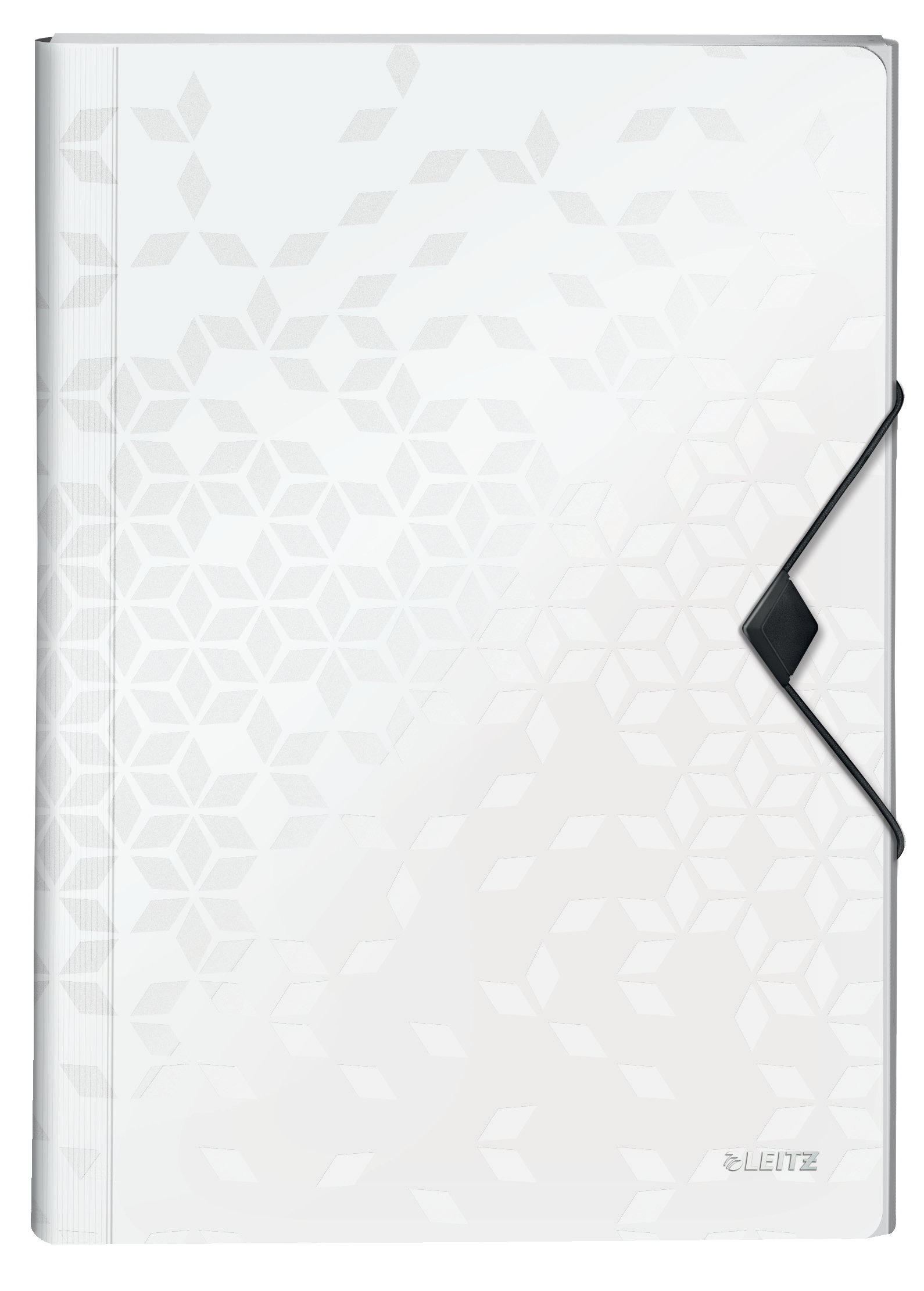 Leitz WOW Expanding File Organizer.  Polypropylene. 6 index compartments. A4. White. - Outer carton of 5