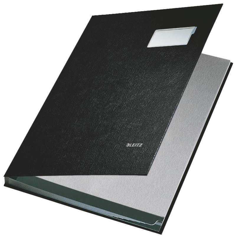 Leitz Signature Book. 10 dividers. Black