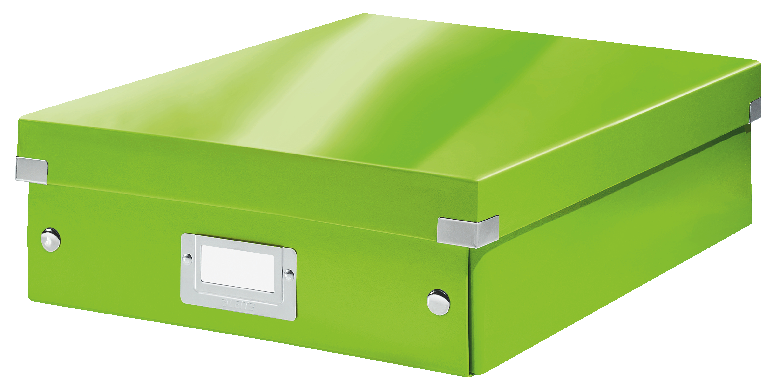 Leitz WOW Click & Store Medium Organiser Box. Green.