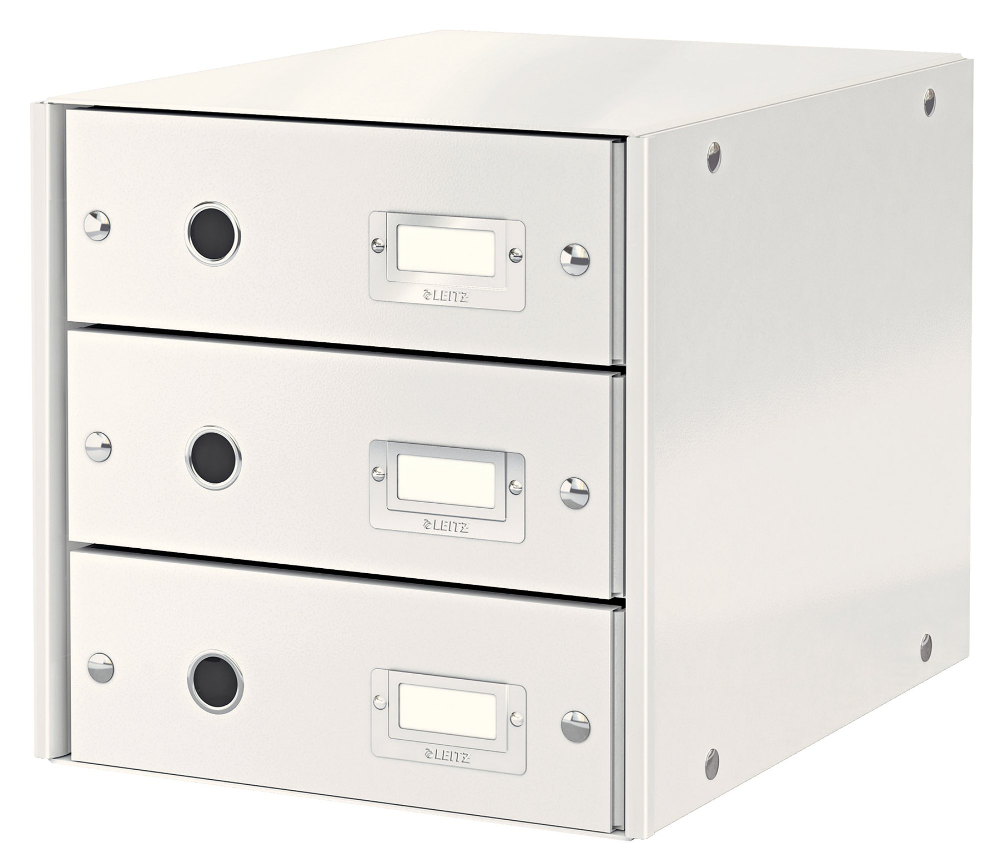 Leitz WOW 3 Drawer Cabinet - White