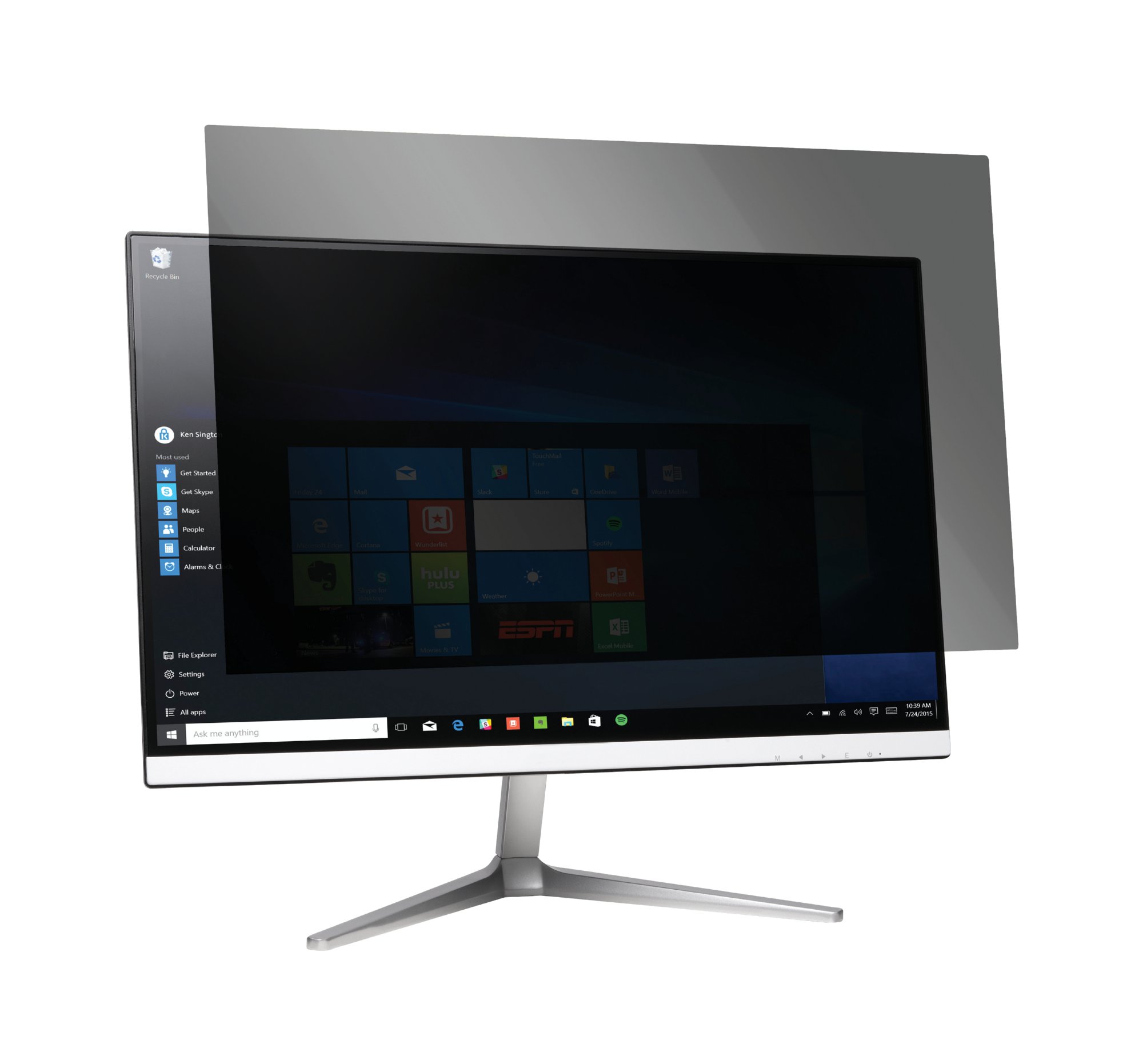 Kensington Privacy Screen Filter 2 Way Removable 34" Wide 21:9