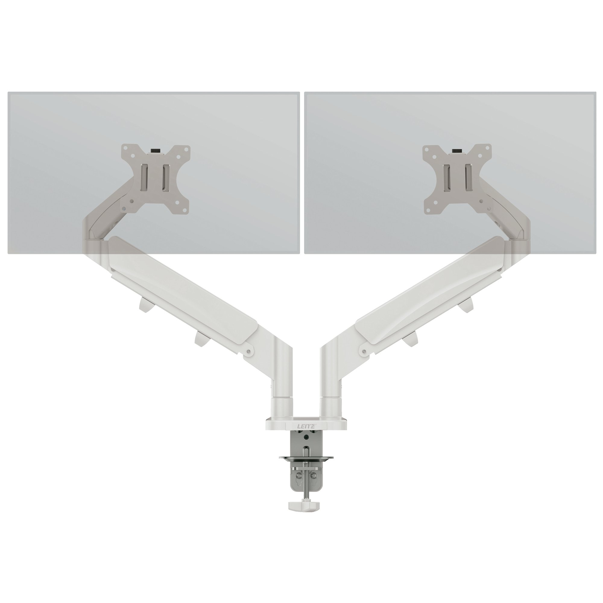 Leitz Ergo Space Saving Dual Monitor Arm