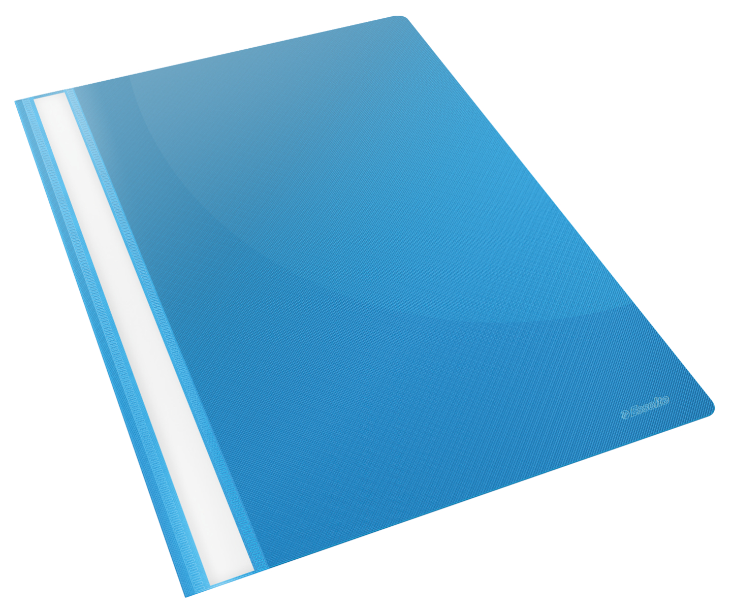 Esselte VIVIDA Report Flat File A4 Blue Plastic With Clear Front (Box 25)