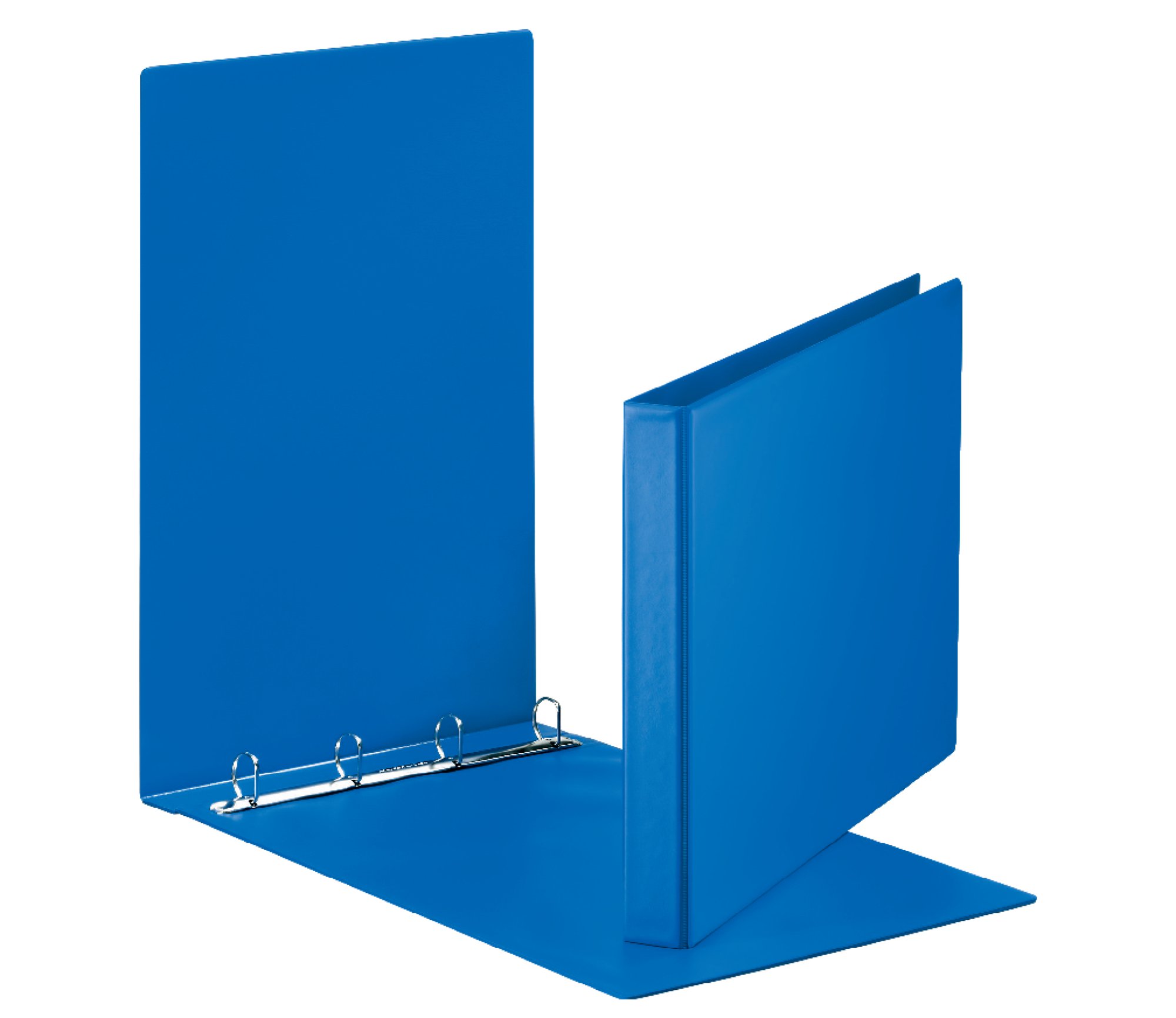 Esselte Standard Ring Binder A3, Landscape, D Ring, 36mm spine, Blue - Outer carton of 5