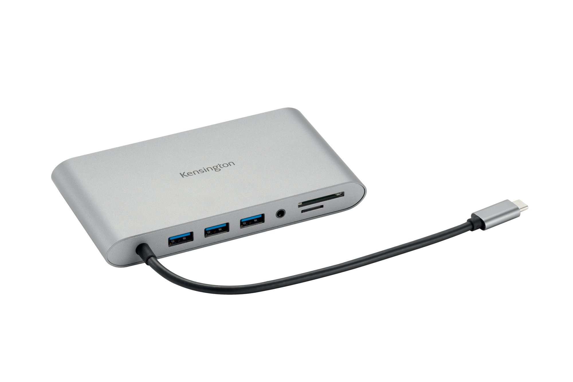 Kensington UH1440P USB-C 5Gbps Dual Video Driverless Mobile Dock – 85W Pass-Through Power – DP/HDMI/VGA