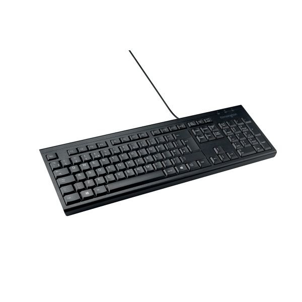 Kensington KB100 EQ Wired Full Size Eco-Friendly Keyboard