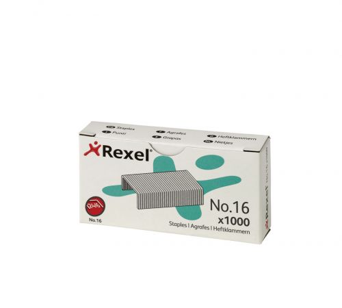 Rexel No. 16 (24/6) Staples - Box of 1000 - Outer carton of 20